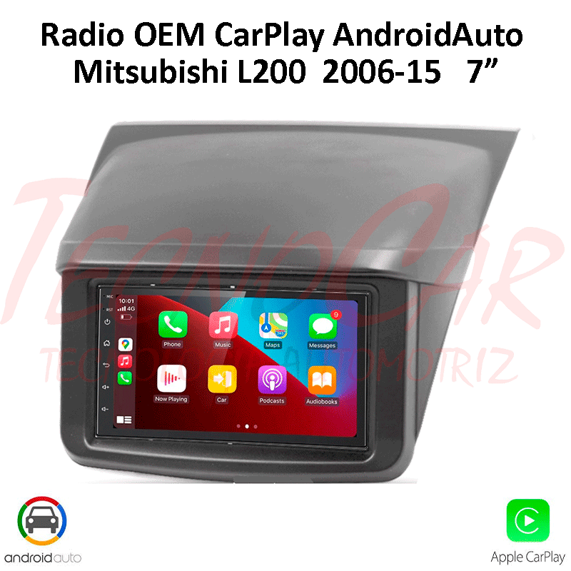 RADIO MITSUBISHI L200  2006-2015  CARPLAY  / ANDROID AUTO / 7"